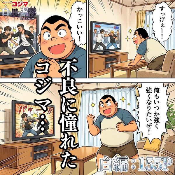 食いしん坊コジマ 白と黒のドッペルゲンター 画像1